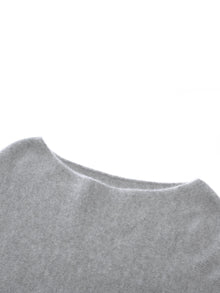 100% Cashmere Boat Neck Women Sweater