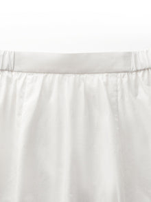 100% Cotton A-Line Elastic Waist Women Skirt
