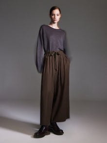 100% Linen Loose Fit Unisex Barrel Leg Pants