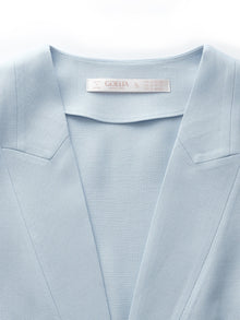 100% Acetate Women Short Sleeve Blazer