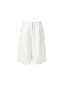 100% Acetate Women Knee Length Shorts