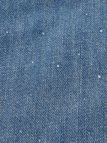 100% Cotton Denim Glitter Adjustable Waist Women Skirt
