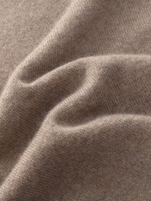 100% Cashmere Folded Collar Women Sweater