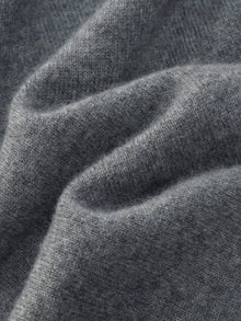 100% Cashmere Seamless Contrast Trim Women Cardigan