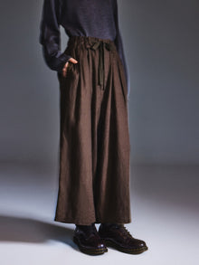100% Linen Loose Fit Unisex Barrel Leg Pants