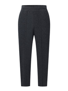 100% Cashmere Women Carrot Fit Pants