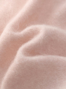 100% Brushed Cashmere V-Neck Women Cardigan