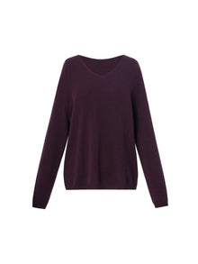 100% Cashmere Reversible Women Sweater