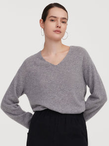 100% Cashmere Reversible Women Sweater
