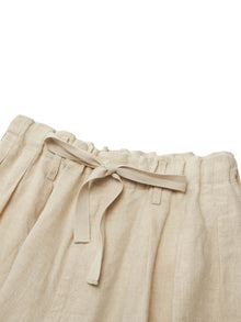 100% Linen Loose Fit Unisex Barrel Leg Pants