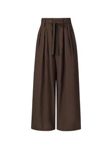 100% Linen Loose Fit Unisex Barrel Leg Pants