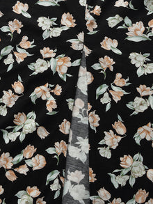 100% Cotton Floral Print Twist Front Women Maxi Dress