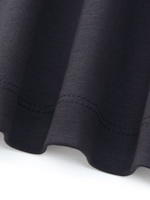 100% Cotton Women T-Shirt With 18MM Gambiered Canton Gauze Pocket
