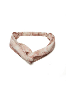 100% 10MM Mulberry Silk Paisley Print Women Skirt With Hairband